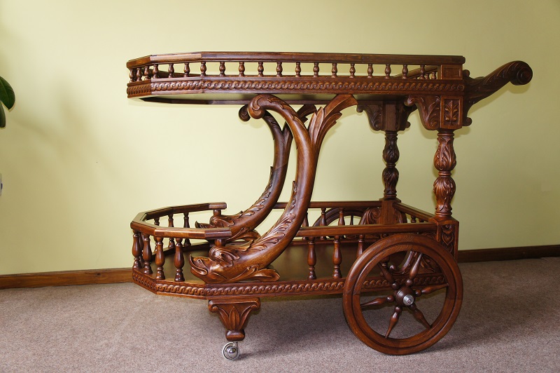 Mobila de arta - Mic mobilier - Carucior-de-servit - 1