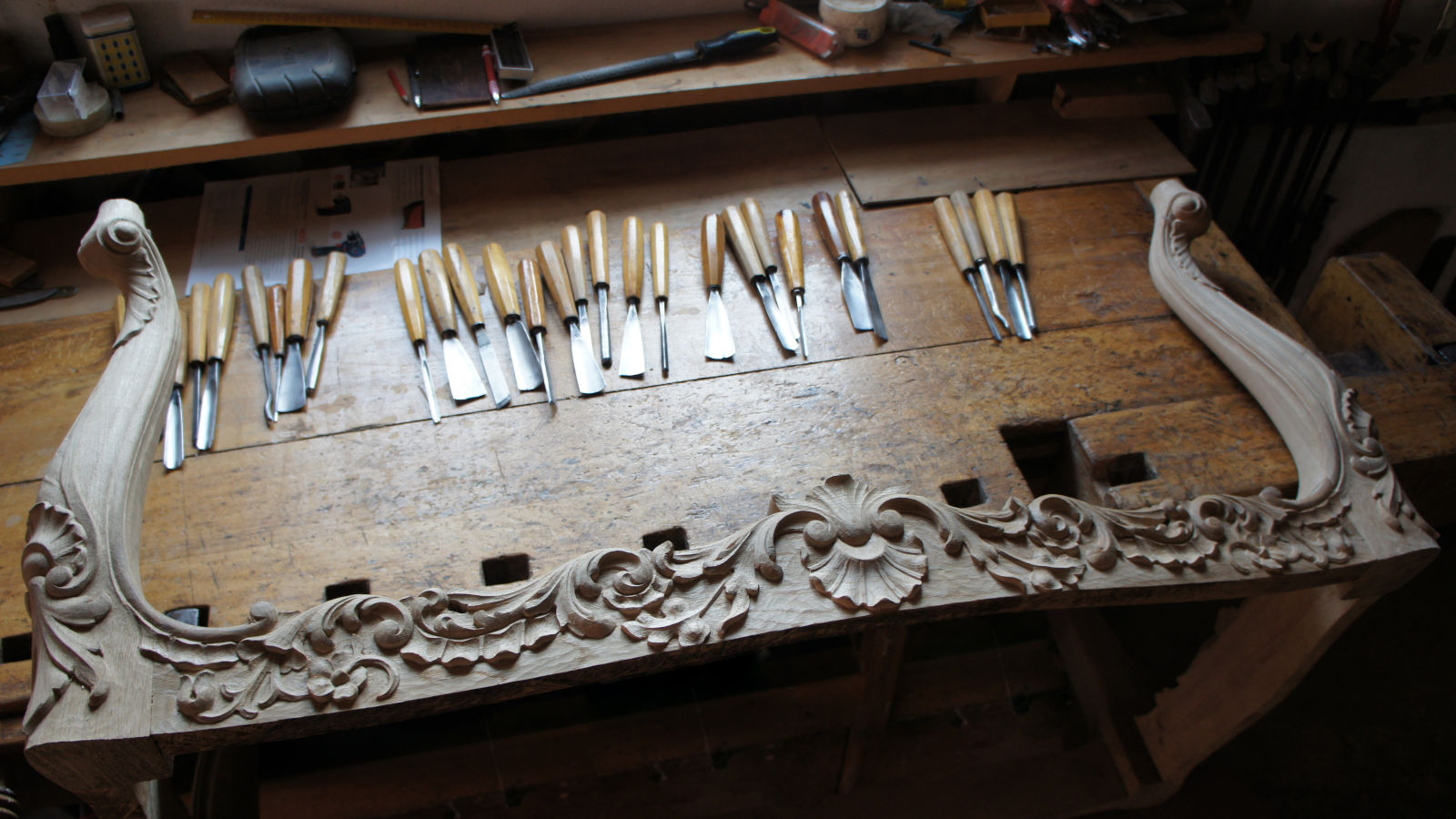 Mobila de arta - Piese in lucru 1